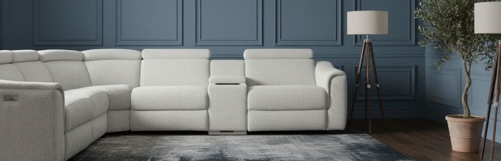 Alpha 5 Seater Corner Recliner Suite