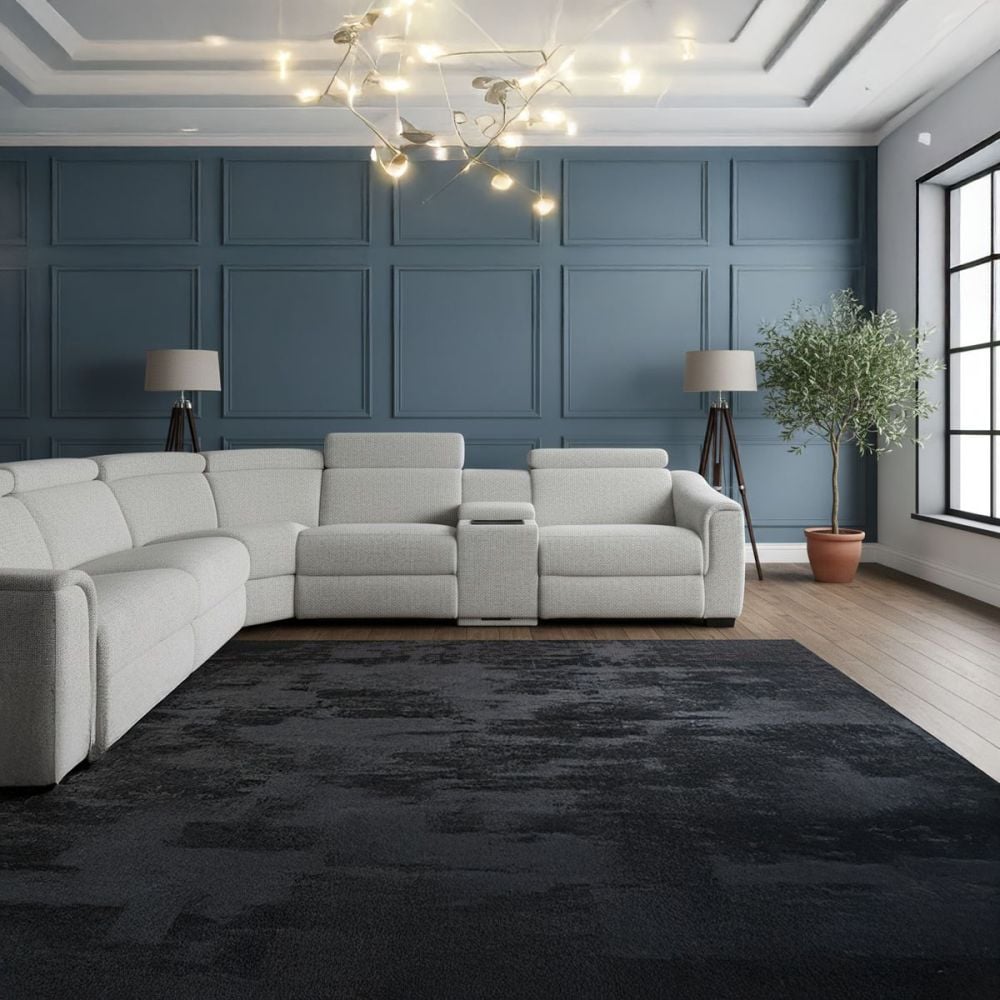 Alpha 5 Seater Corner Recliner Suite