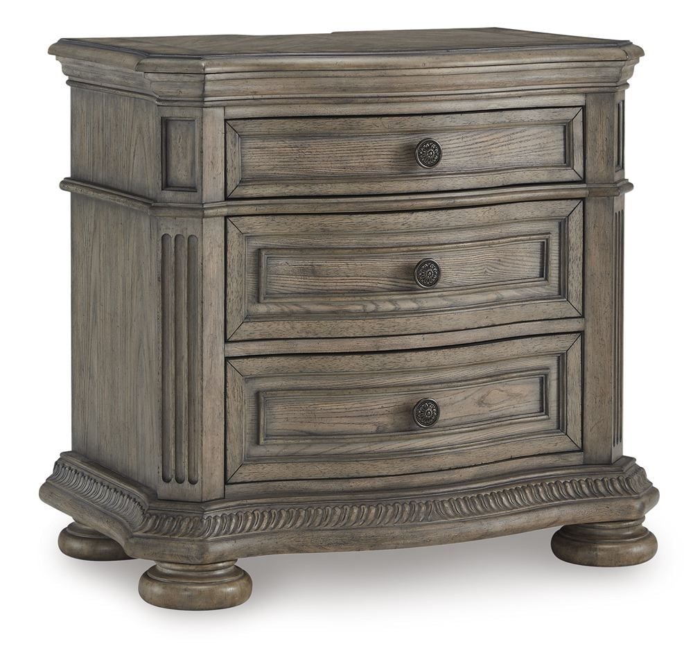 Ardenfield 3 Drawer Bedside Table