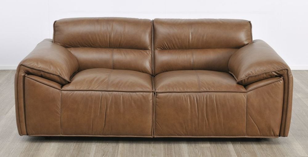 Aspen 2 Seater Sofa - Vintage Chocolate Leather