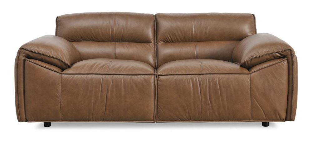 Aspen 3 + 2 Seater Sofa Suite - Vintage Chocolate Leather