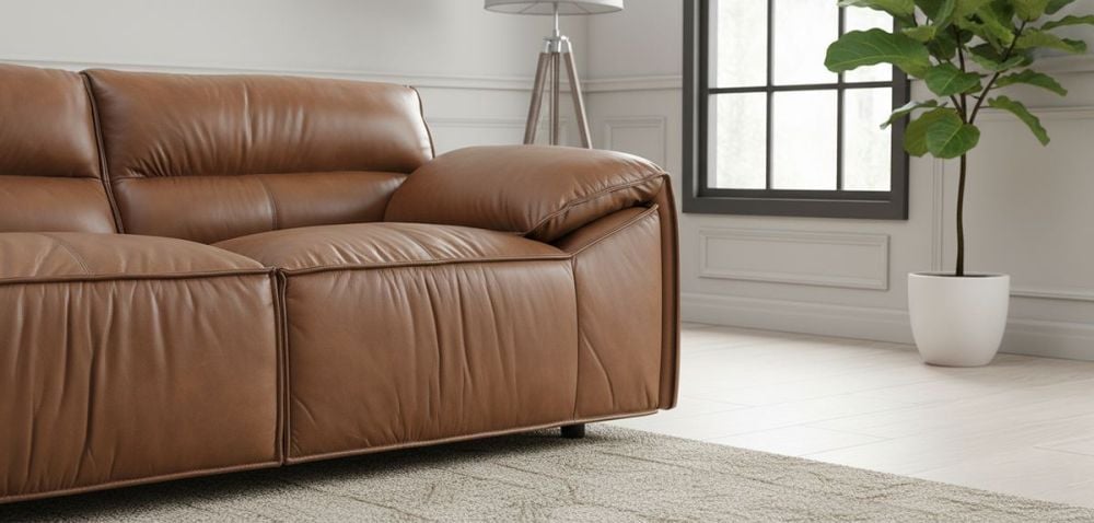 Aspen 3 + 2 Seater Sofa Suite - Vintage Chocolate Leather