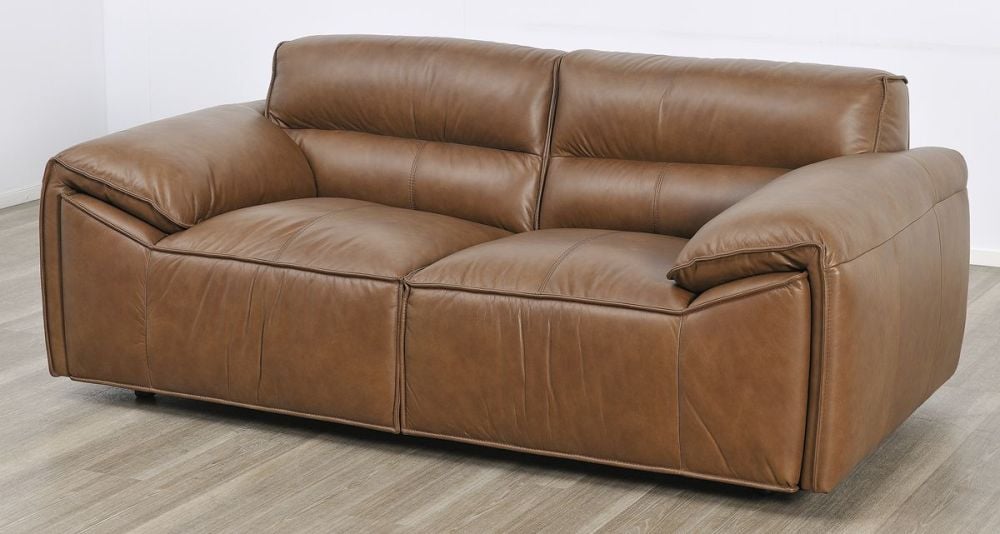 Aspen 2 Seater Sofa - Vintage Chocolate Leather