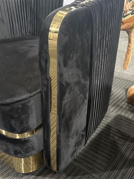Clearance - Bellamy Black Armchair