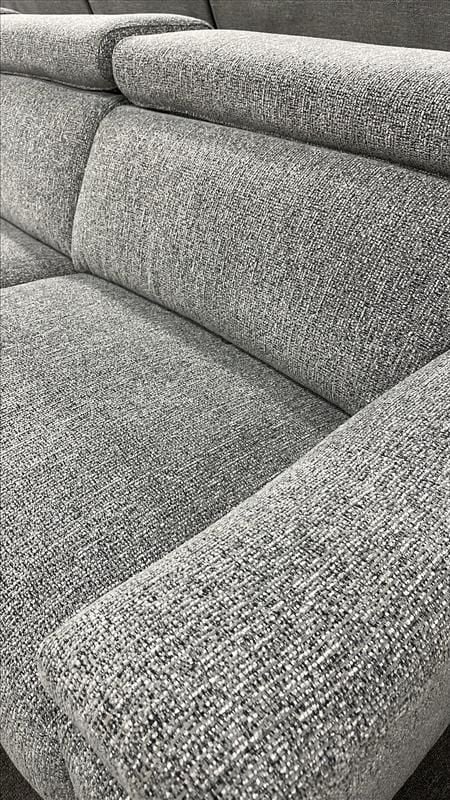 Clearance - Hatem Laf Chaise Electric Recliner - Grey