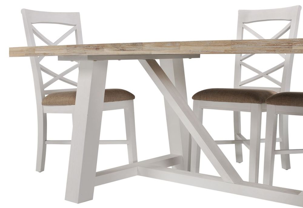 Byron Bay 2400 Trestle Dining Table