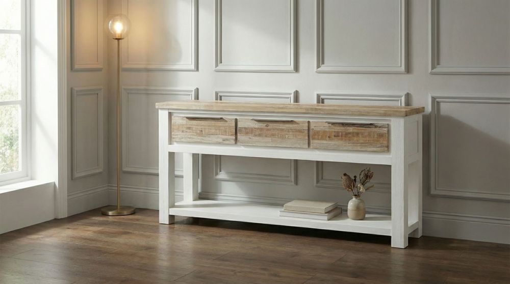 Byron Bay 1800 Hall Table - 3 Drawer