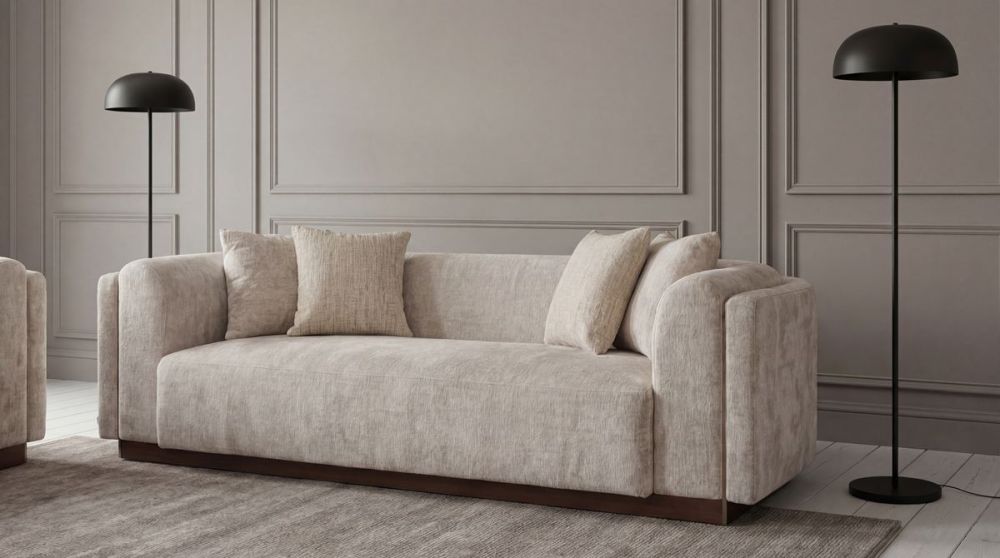 Capella 3 + 2 Seater Sofa Suite - Turtle Dove