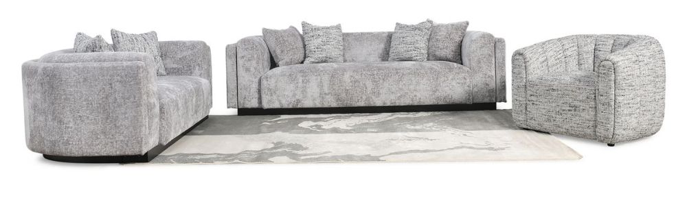Capella 3 + 2 Seater Sofa Suite - Drizzle
