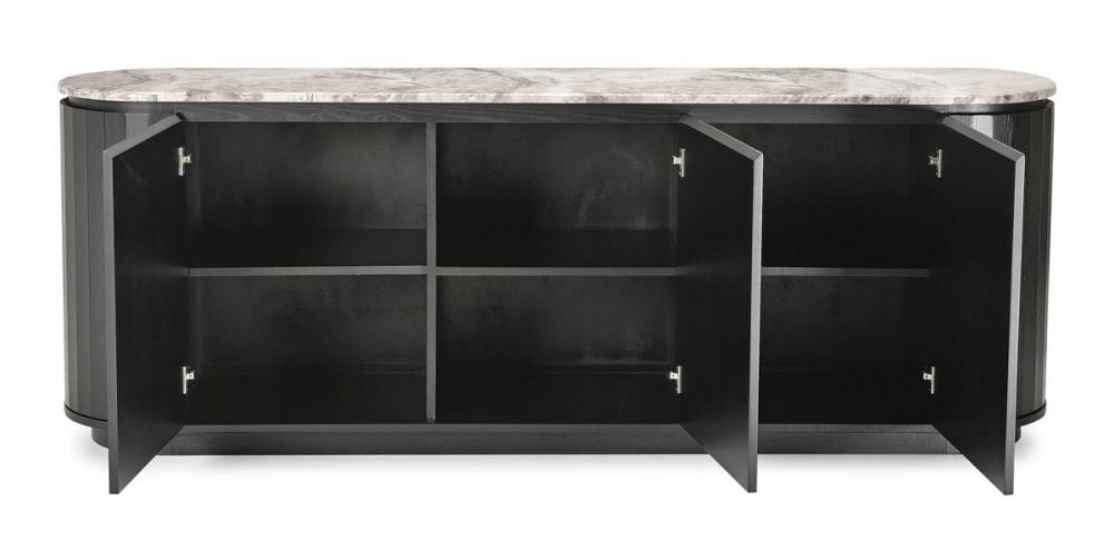 Capri 2210 Large Buffet - Black
