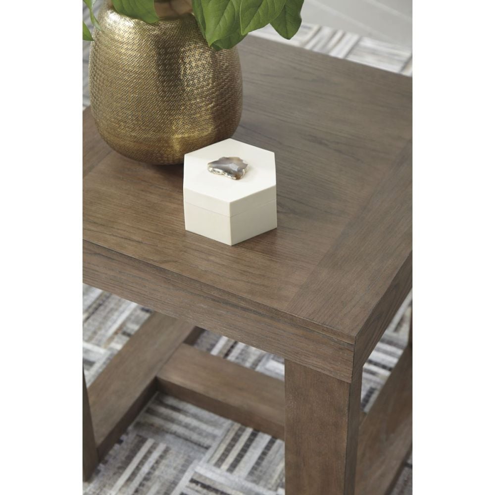 Cariton Square Lamp Table