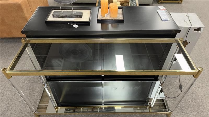 Clearance - Carmelo - Gold - Hall Table