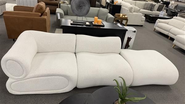 Clearance - Space Collection - 3 Piece Sectional Lounge Suite