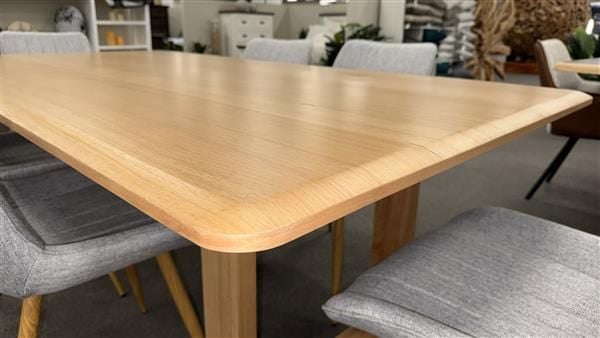 Clearance - Hunter 2100 Dining Table + 6x Elton Dining Chairs