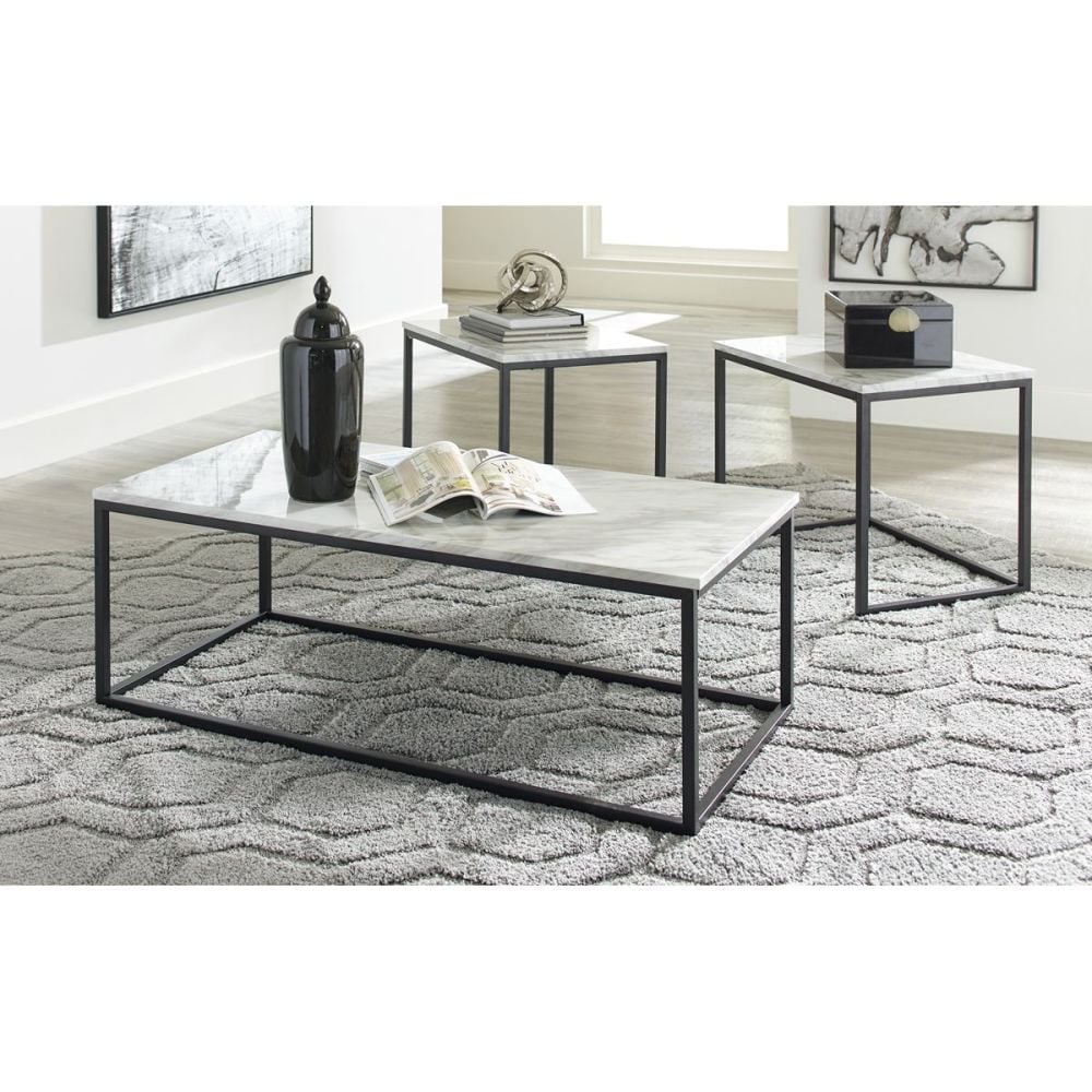 Donnesta 3 Piece Coffee Table Set