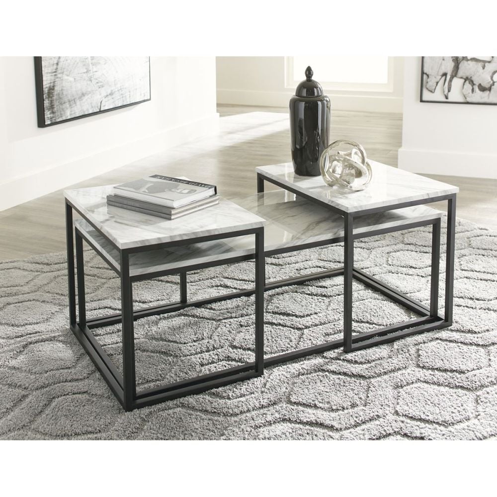 Donnesta 3 Piece Coffee Table Set