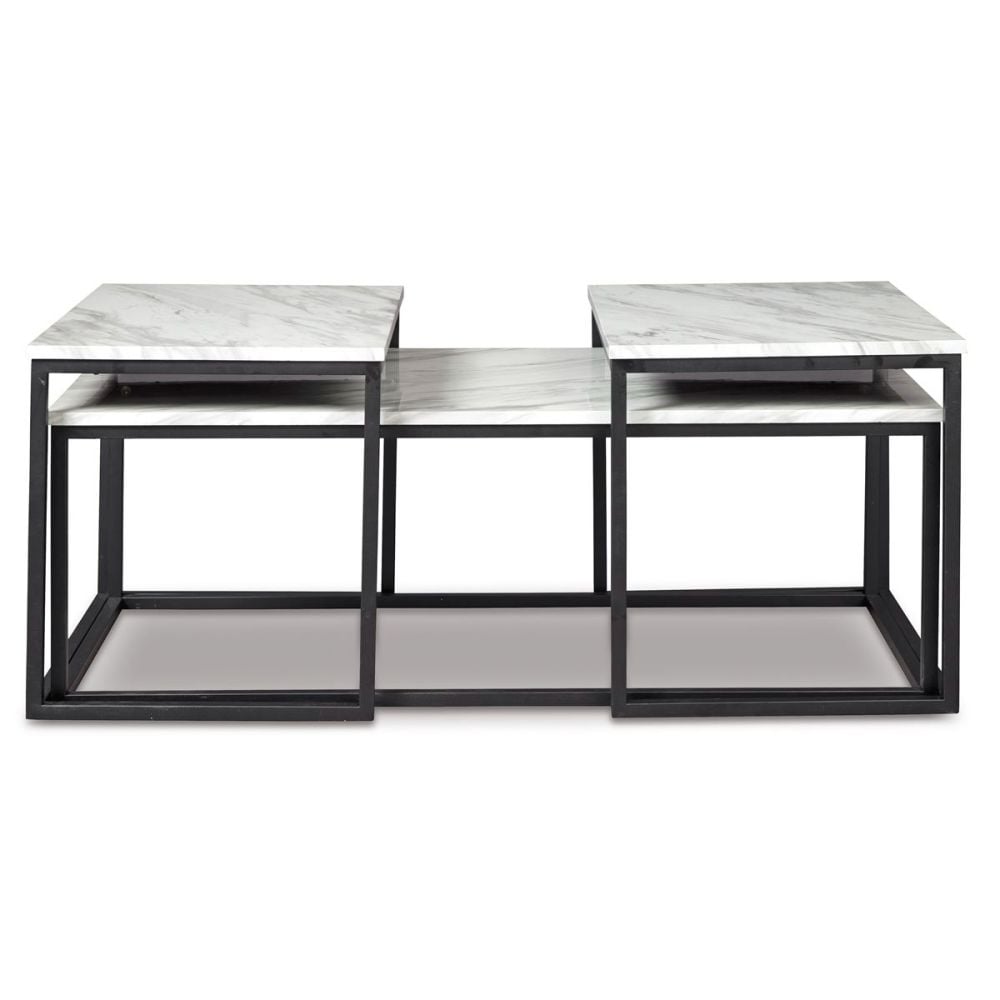 Donnesta 3 Piece Coffee Table Set