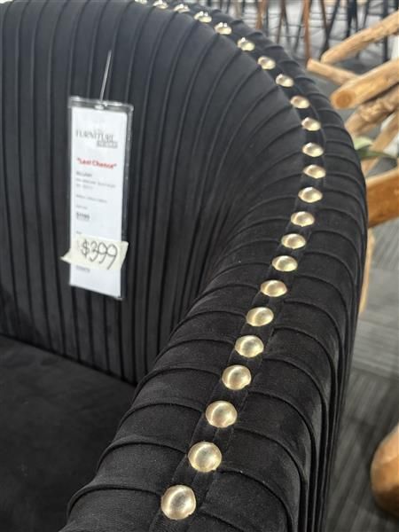 Clearance - Bellamy Black Armchair