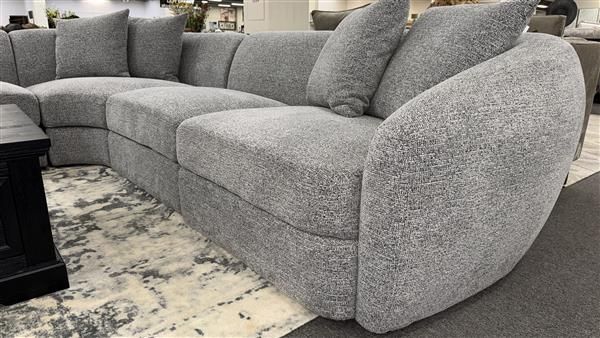 Clearance - Leo 5-Seater Corner Lounge - Grey