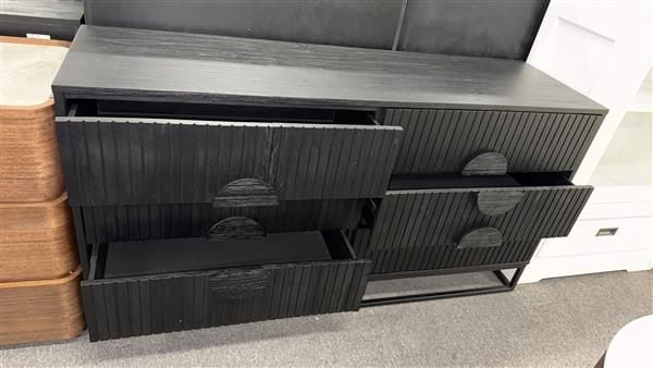Clearance - Jensen Dressing Table Base - 6 Draws