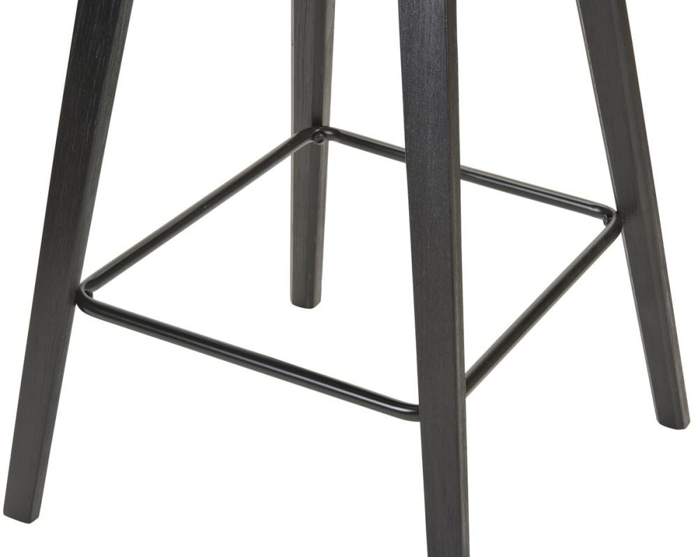Ella Bar Stool - Grey Velvet