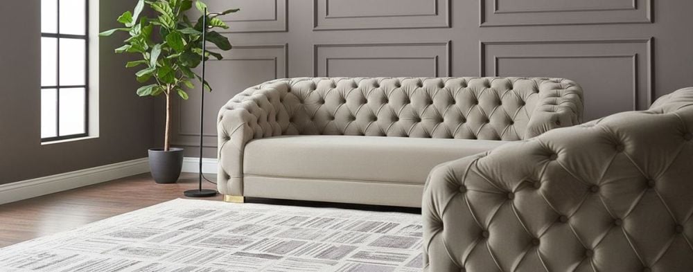 Emily 3 Seater Sofa - Beige