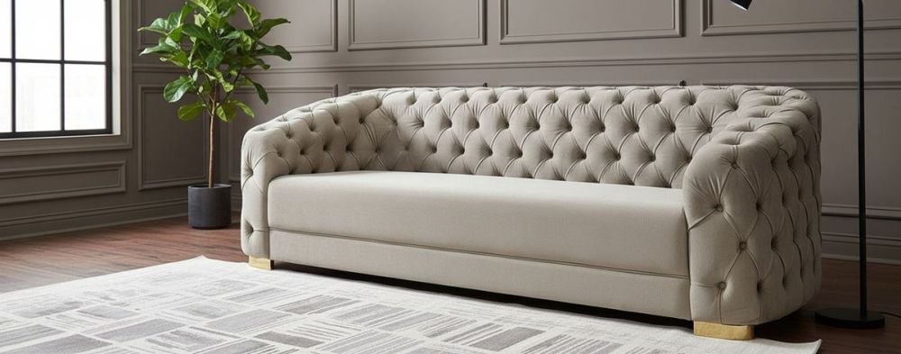 Emily 3 Seater Sofa - Beige