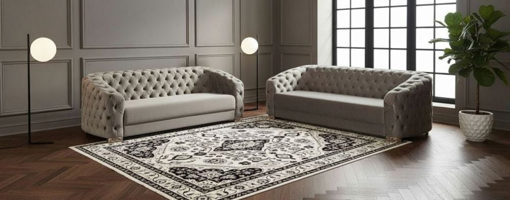 Emily 3 Seater Sofa - Beige