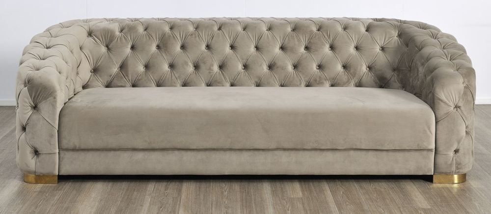 Emily 3 Seater Sofa - Beige