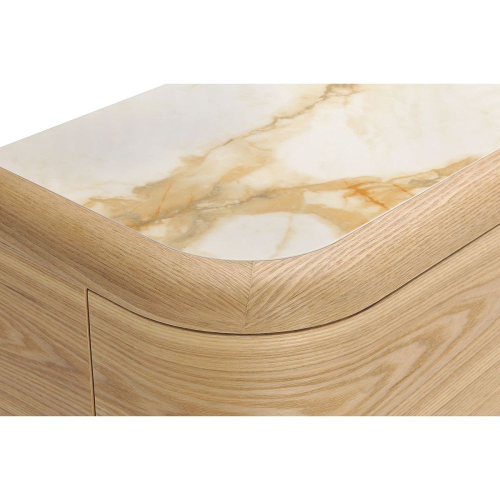 Evoke 4 Door Buffet - Natural Ash