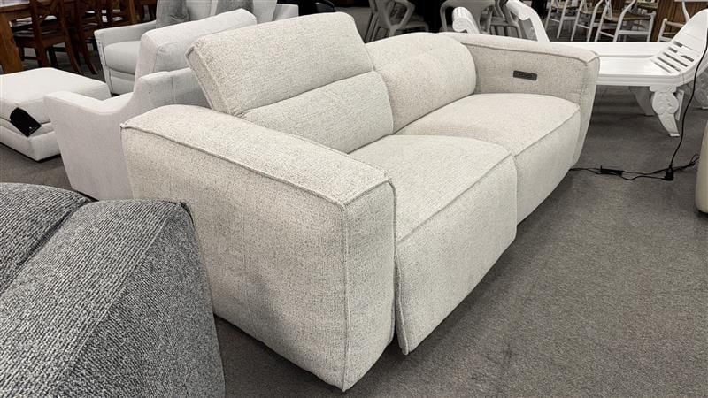 Clearance - Marko 2 Seat Recliner - Shale - Electric