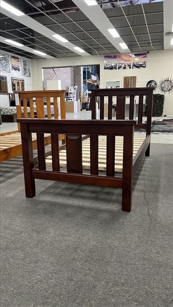 Clearance - Andy Single Bed - Mahogany