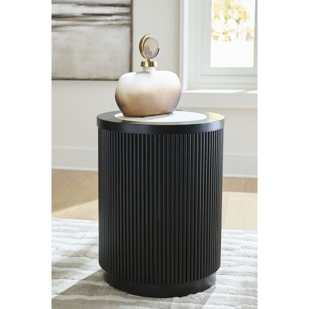 Grayman Round Lamp Table