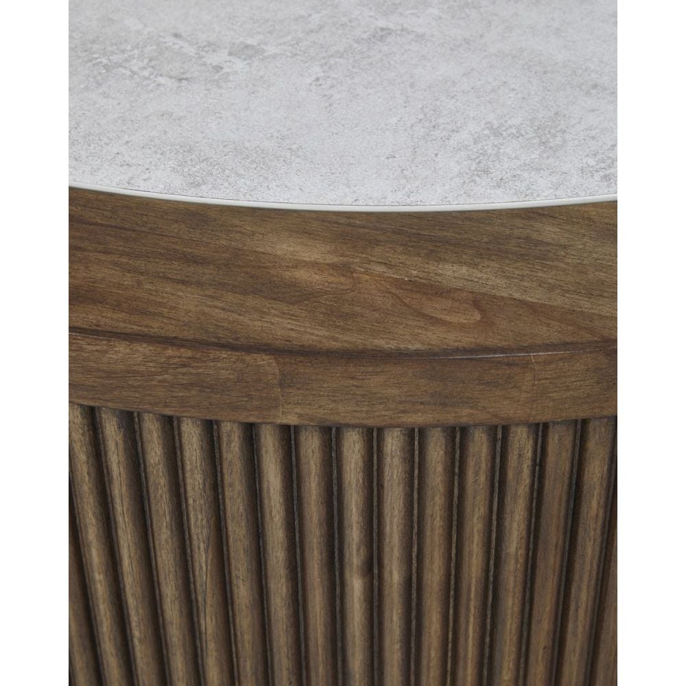 Hadonna Round Lamp Table