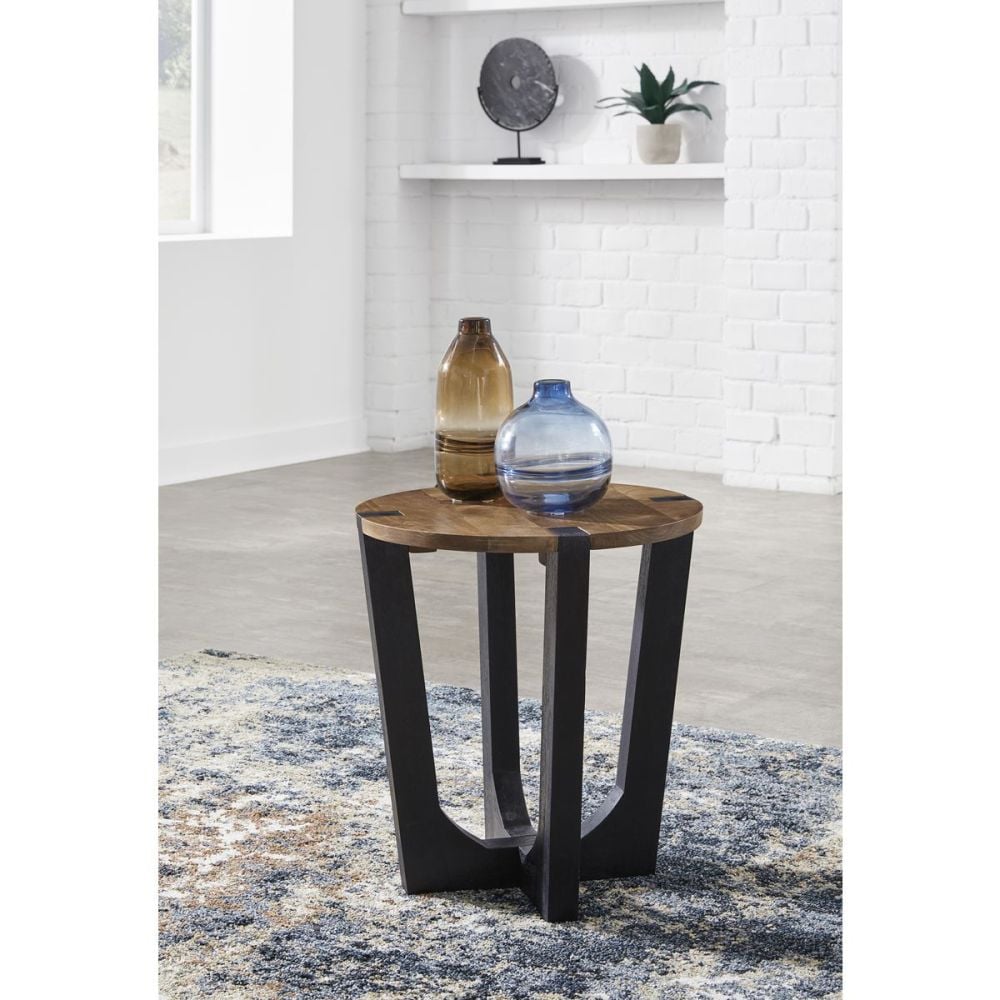 Hanneforth Round Lamp Table