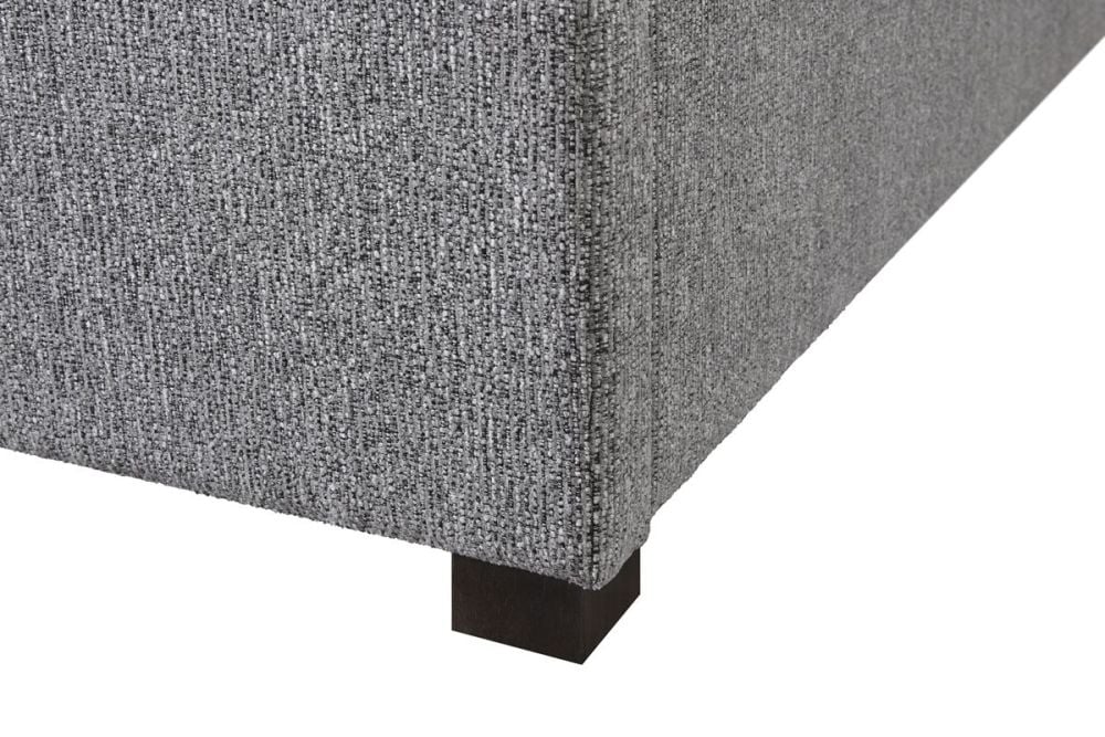 Harvest King Single Bed - Grey