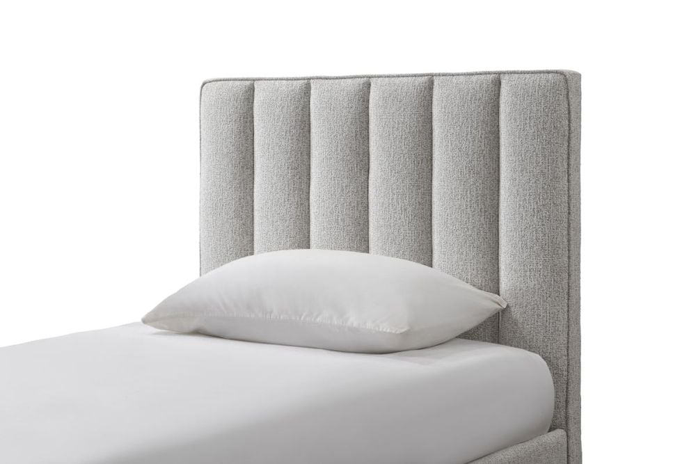 Harvest King Single Bed - Linen