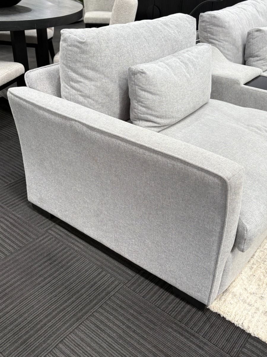 Clearance - Matrix - 6-Seater Corner Lounge with RAF Chaise - Cloud (NEW Stock Available)