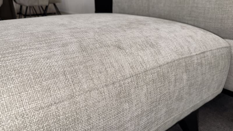 Clearance - Matera Ottoman - Grey Gum Fabric