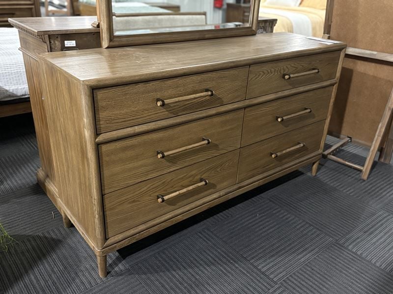 Clearance - Roanhowe King Bedroom Suite + Tallboy + Dressing Table & Mirror