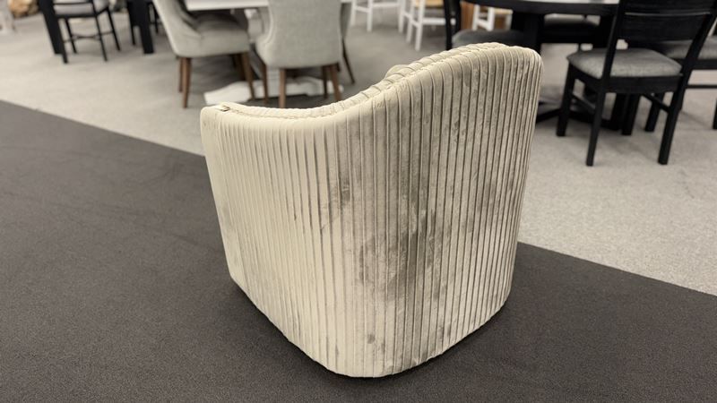 Clearance - Bellamy Armchair - Beige Velvet 