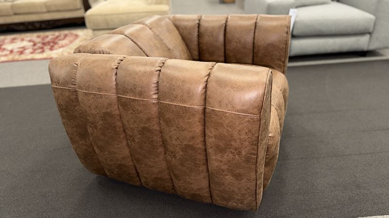Clearance - Valencia Swivel Chair - Saddle (LIMITED STOCK)