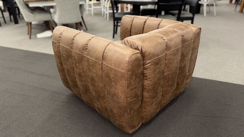 Clearance - Valencia Swivel Chair - Saddle (LIMITED STOCK)