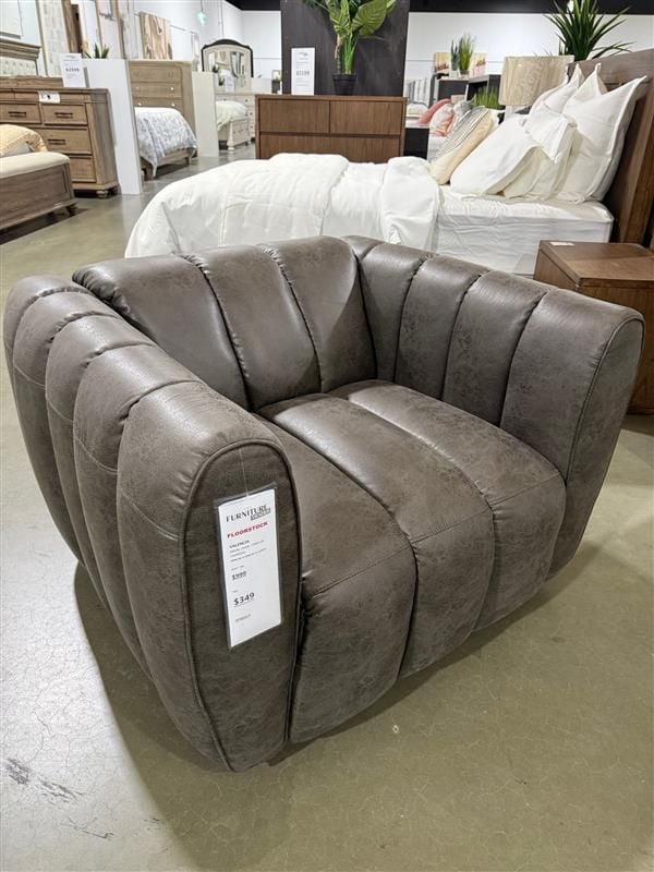 Clearance - Valencia Swivel Chair - Cinerous
