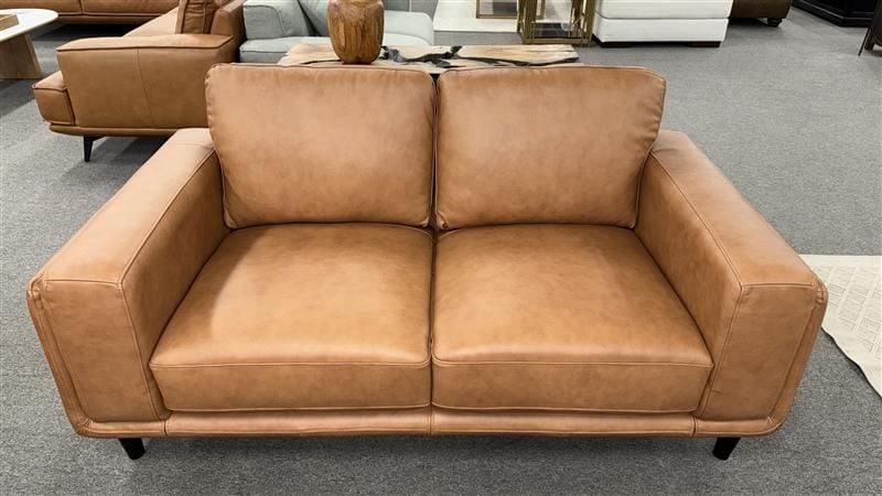 Limited Stock - Zeplin 2x2 Seaters - Chestnut Leather