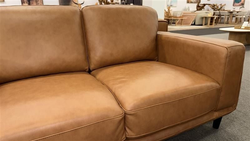 Limited Stock - Zeplin 2x2 Seaters - Chestnut Leather