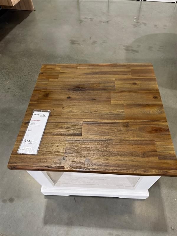 Clearance - Paris Lamp Table - Two Tone