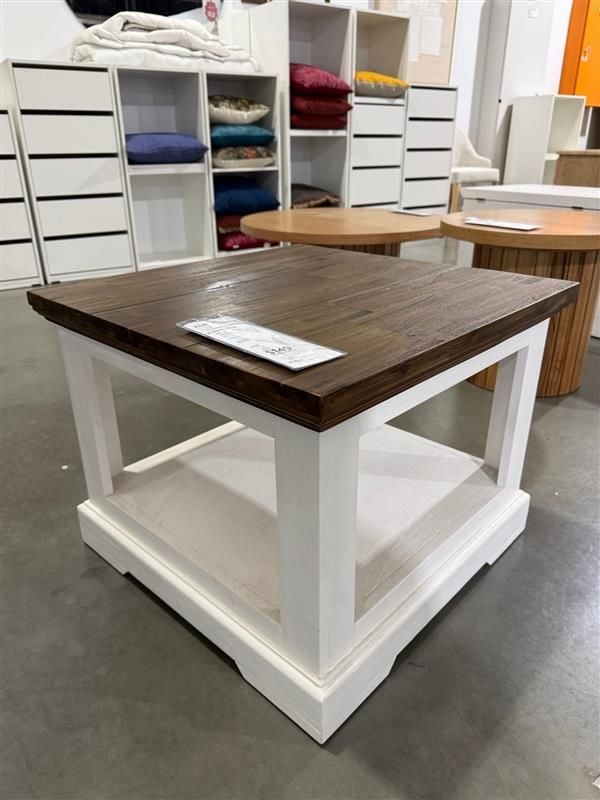 Clearance - Paris Lamp Table - Two Tone