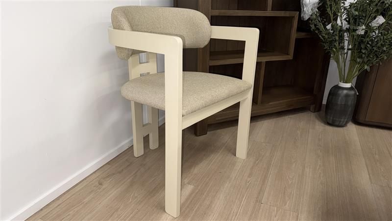 Limited Stock - Malmo Dining Chair - Tofu - Beige