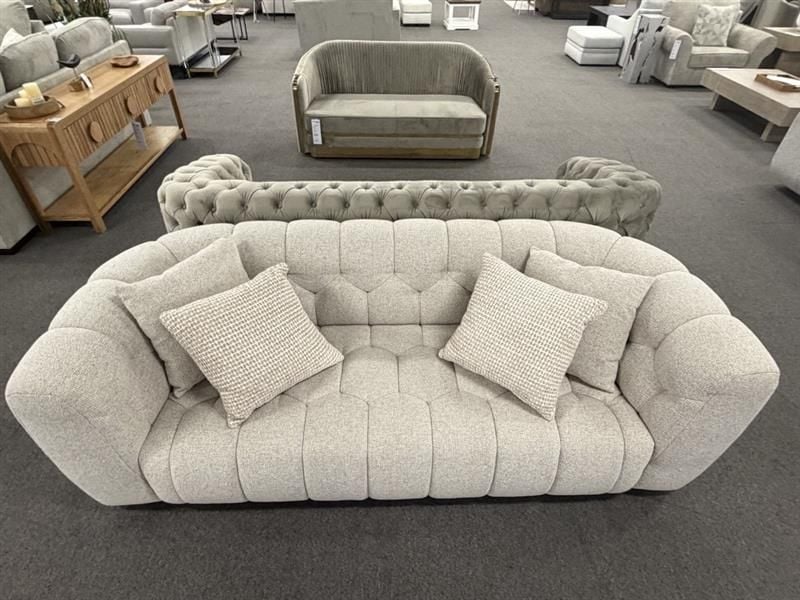 Clearance - Bari 3 Seater Sofa - Beige